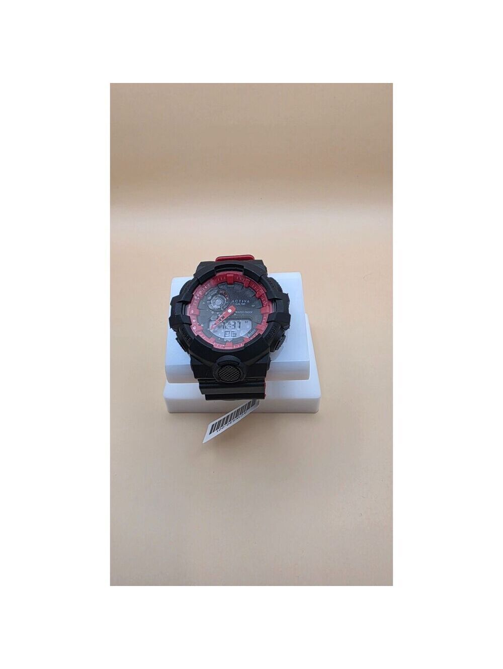 Activa by Invicta Men's Black Red Analog Digital Watch Sport